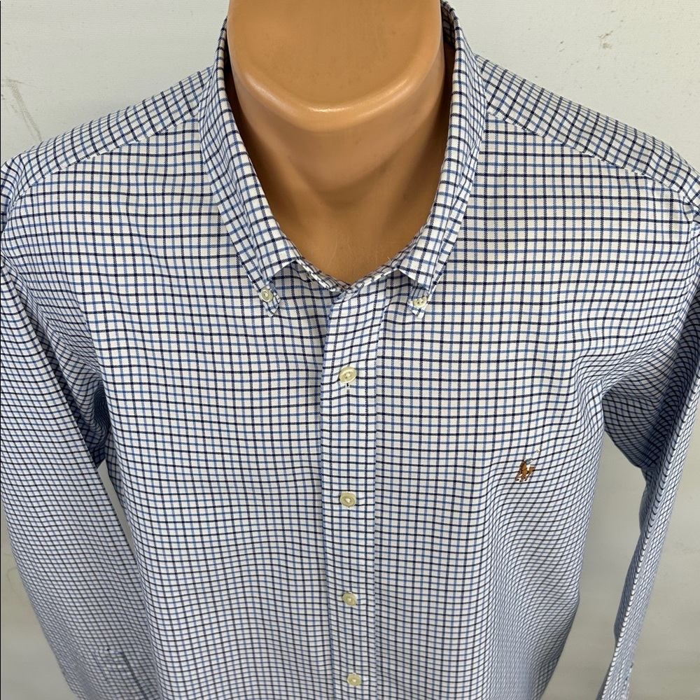 Ralph Lauren long sleeve button down collar shirt. XL - Picture 3 of 7